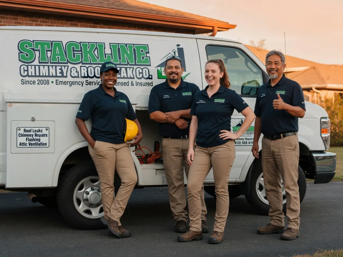Chimney flashing repair company in Mohawk, TN